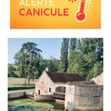Vague de chaleur conséquences pour votre visite :